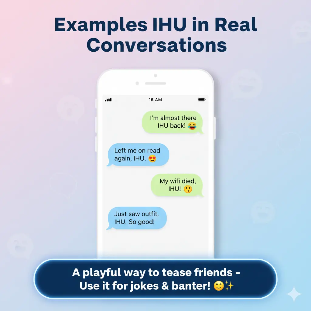 Examples of IHU in Conversation