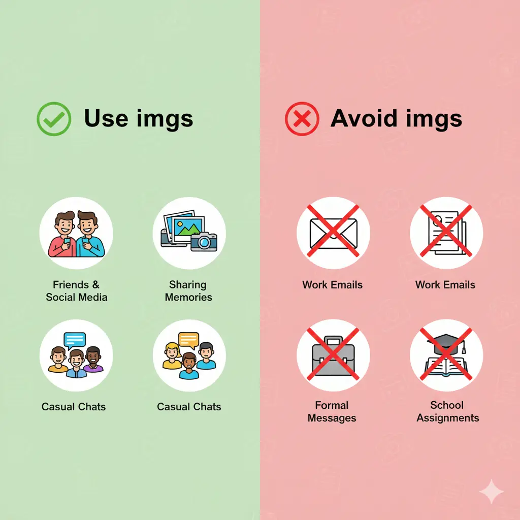 When to Use and When Not To Use imgs