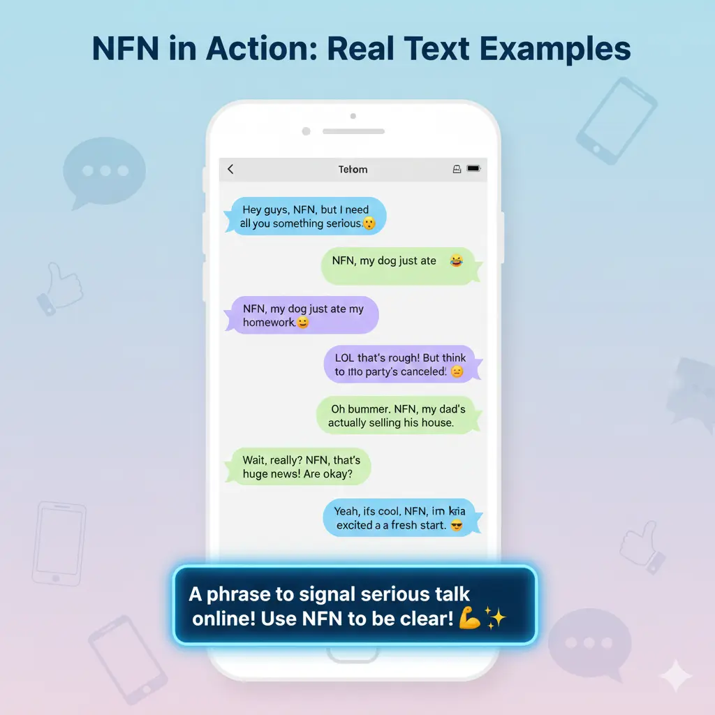 Examples of NFN in Conversation