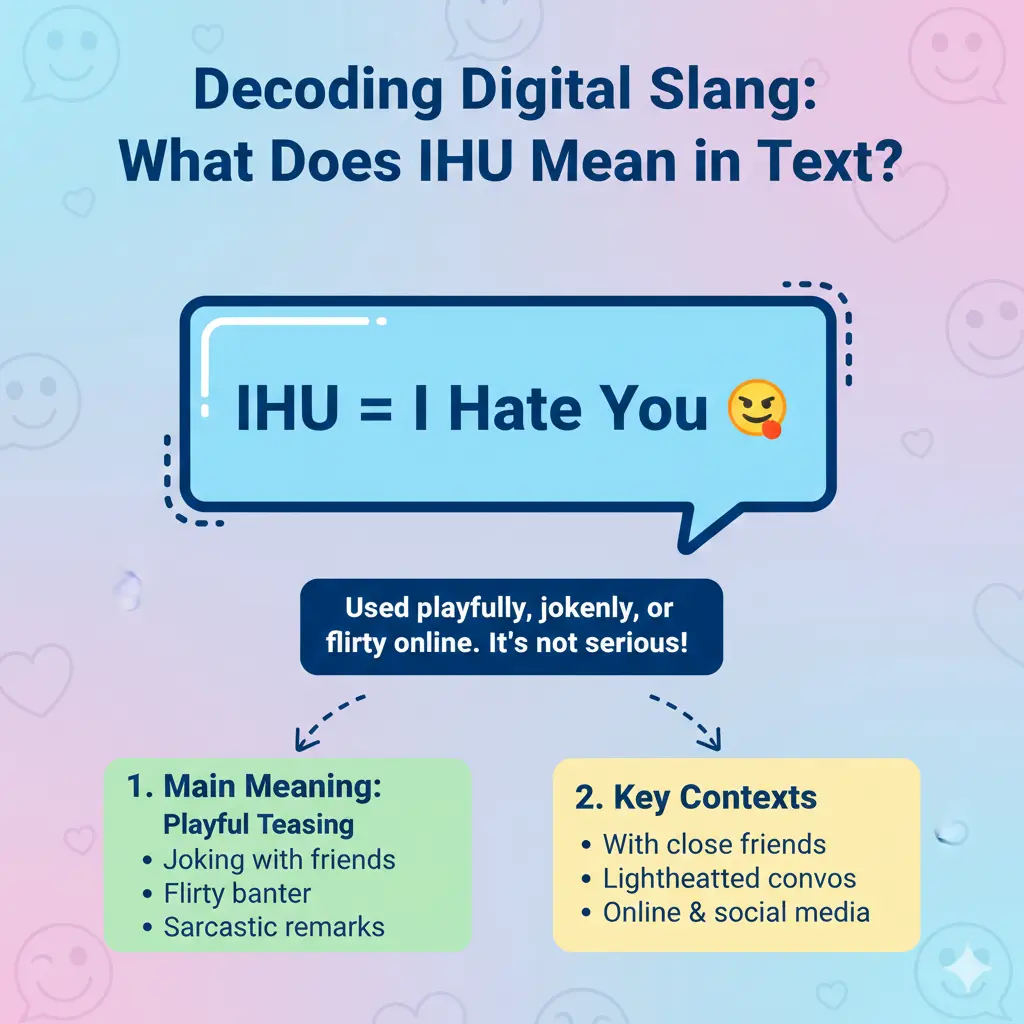 What Does IHU Mean in Text?