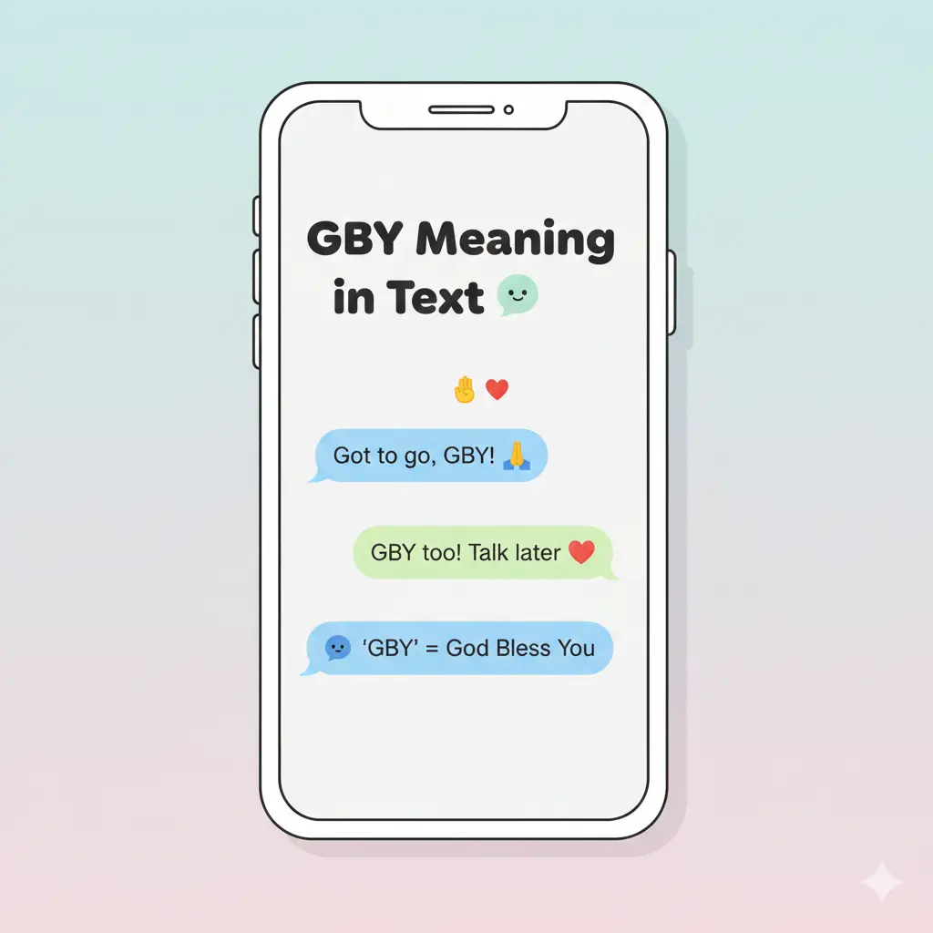 GBY Meaning in Text