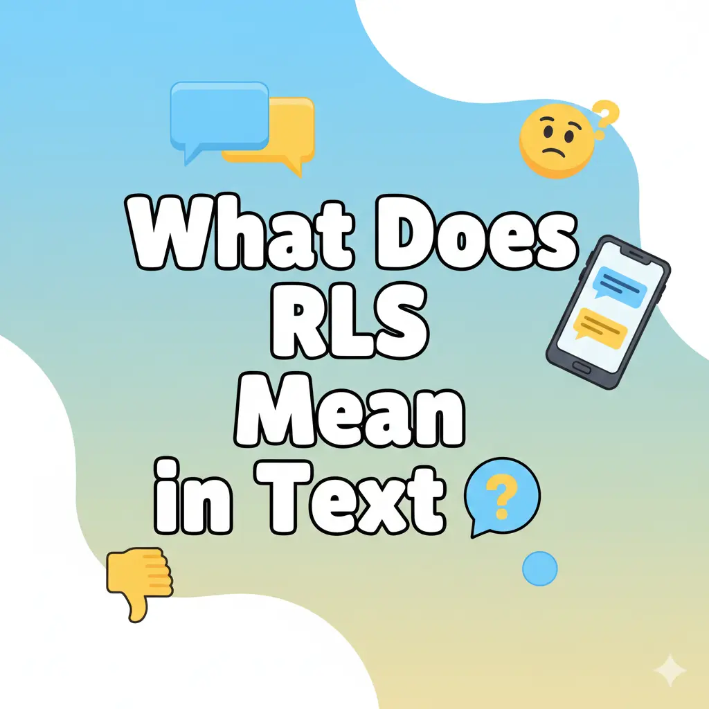 RLS Meaning in Text