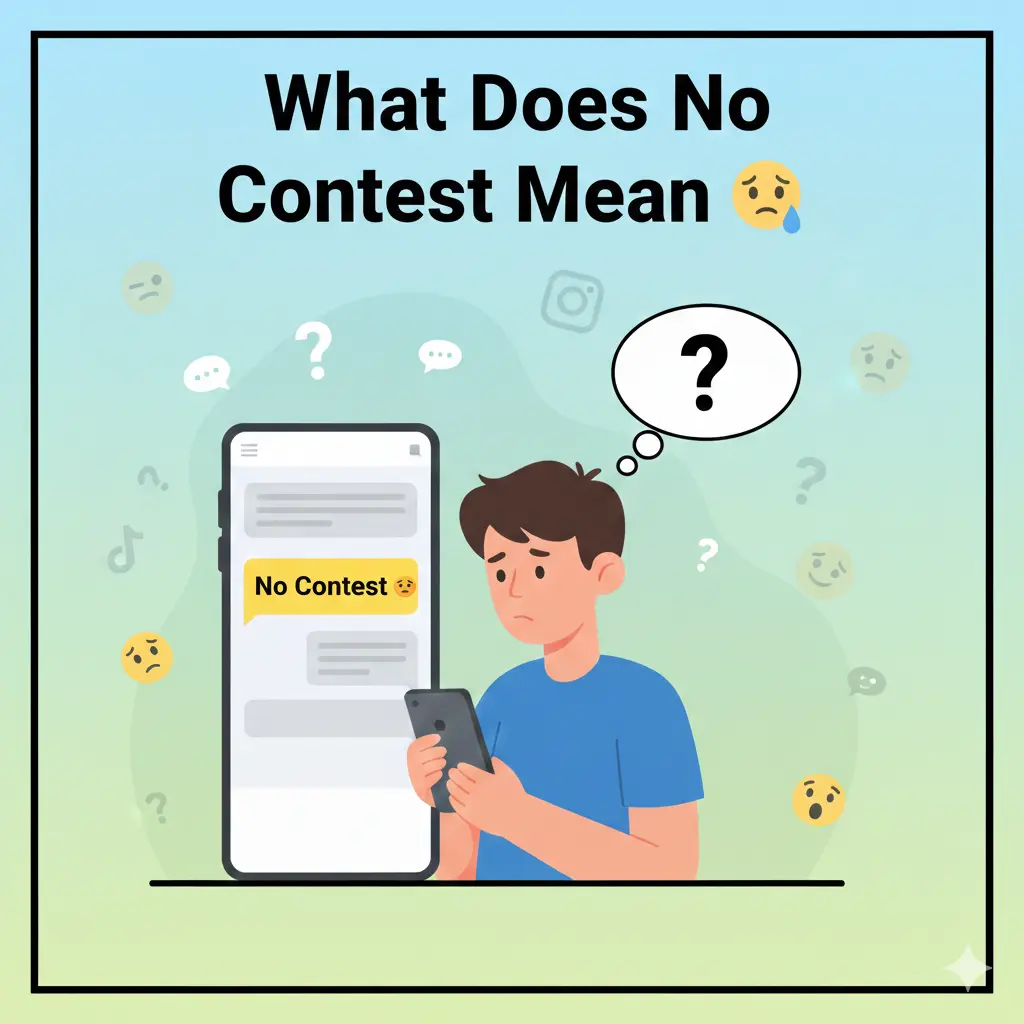 What Does No Contest Mean