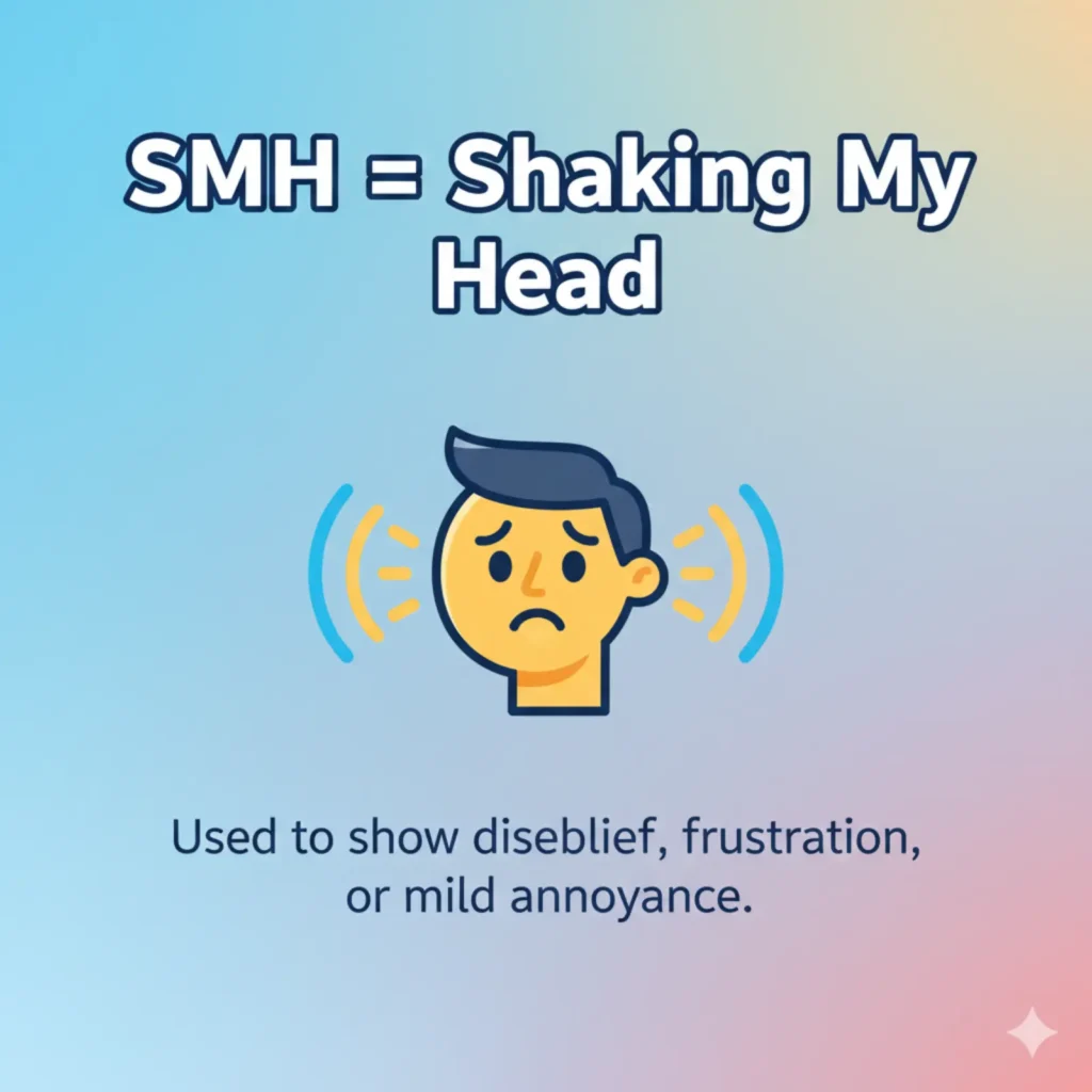What Does SMH Mean in Text?