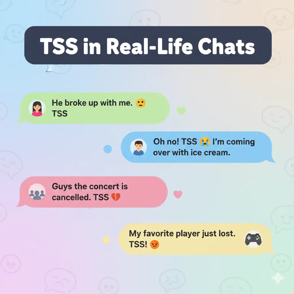 Examples of TSS in Conversation