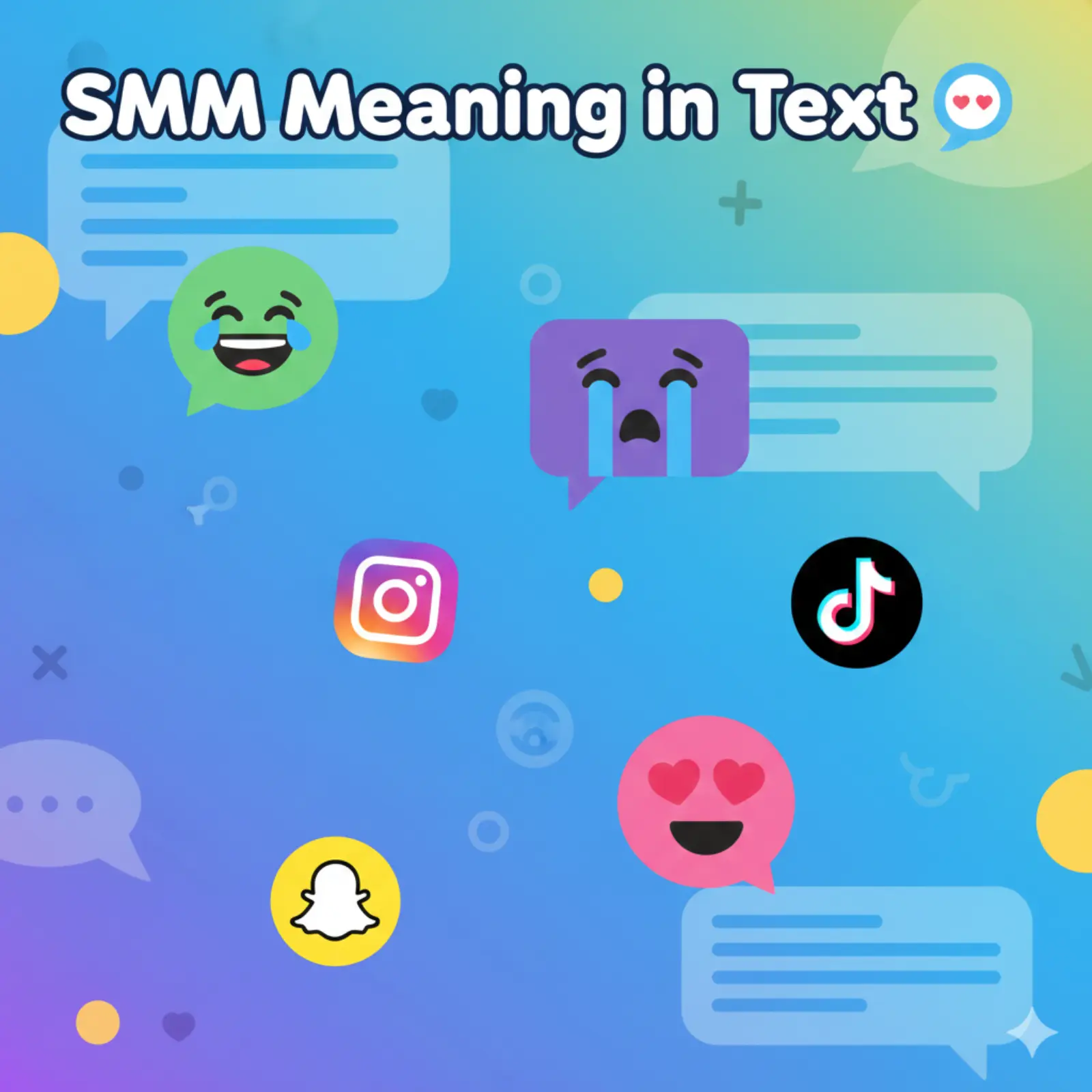 SMM Meaning in Text