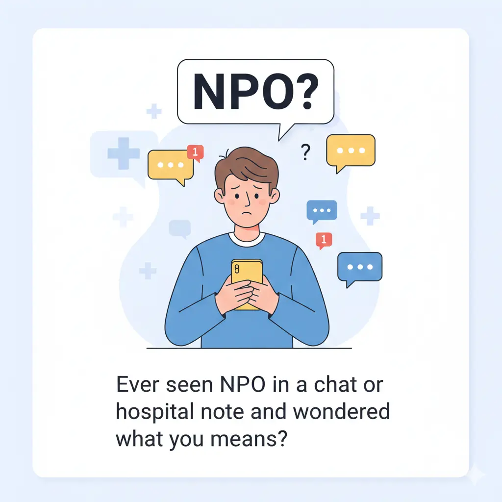 NPO in Healthcare Means