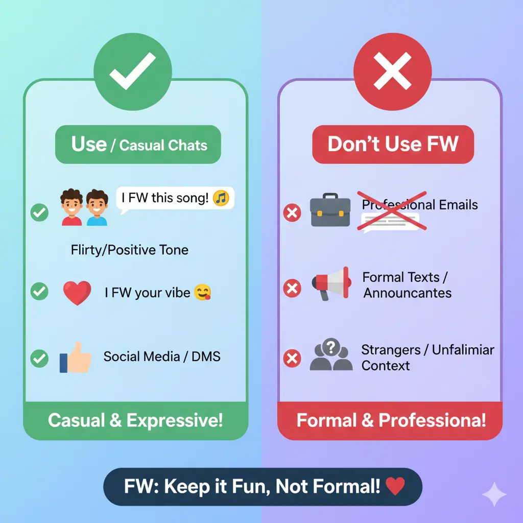 When to Use and When Not To Use FW