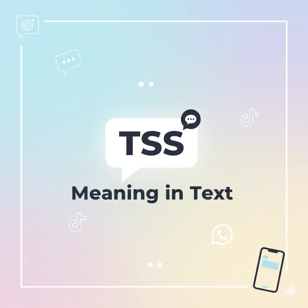 TSS Meaning in Text