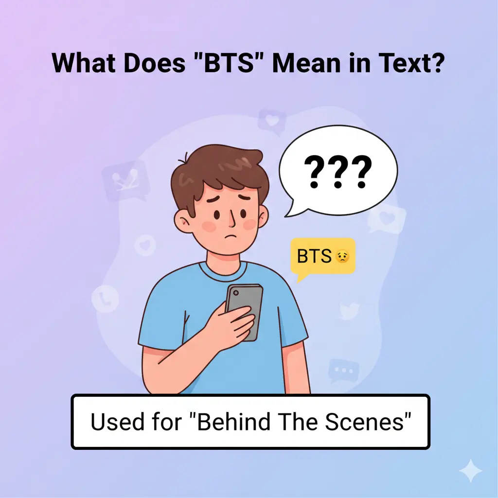 What Does BTS Mean in Text?