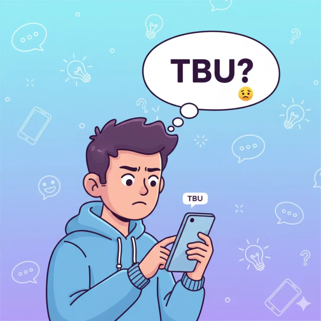 TBU Meaning in Text 