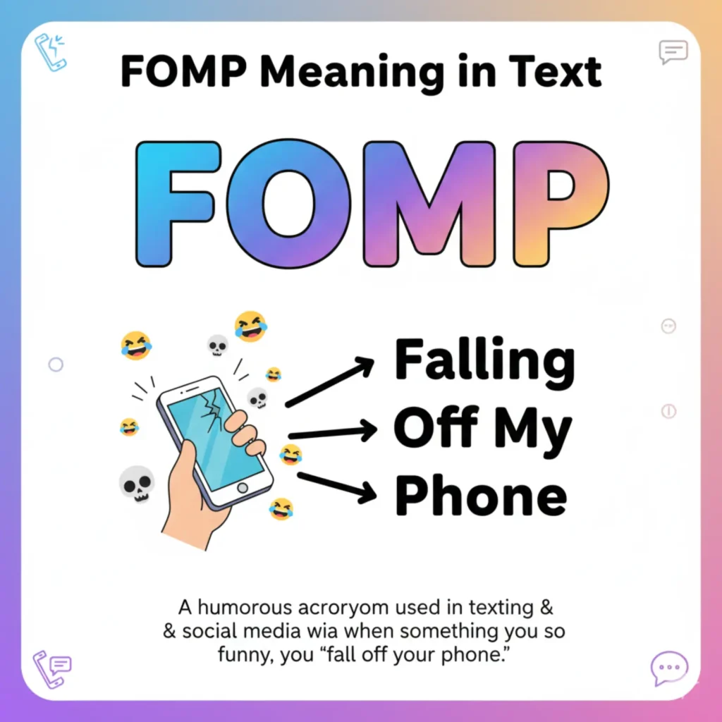 What Does FOMP Mean in Text?