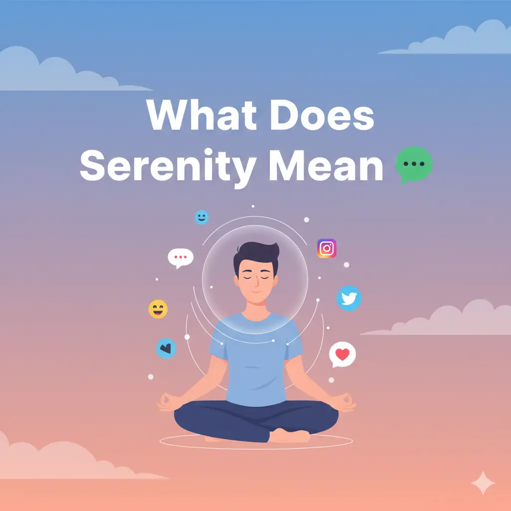 What Does Serenity Mean