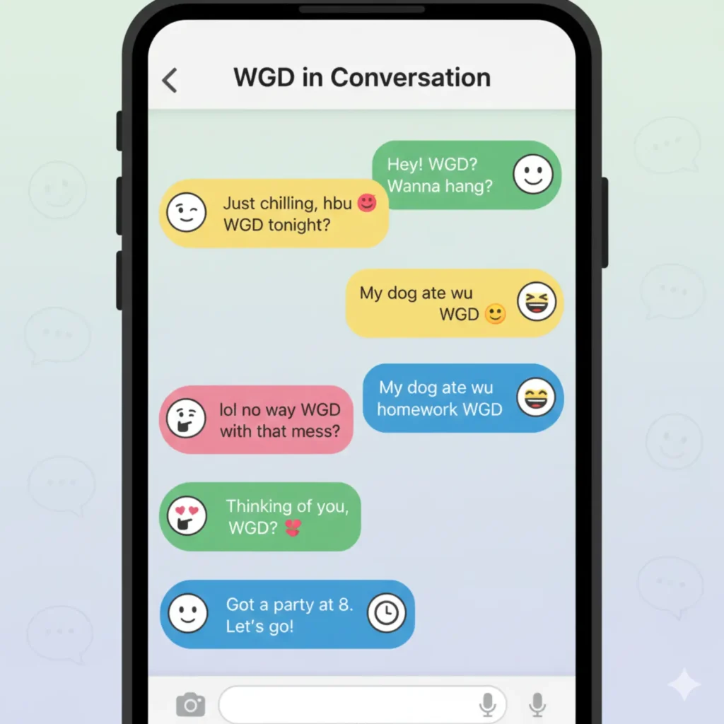Examples of WGD in Conversation