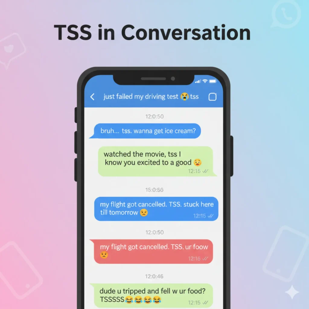 Examples of TSS in Conversation