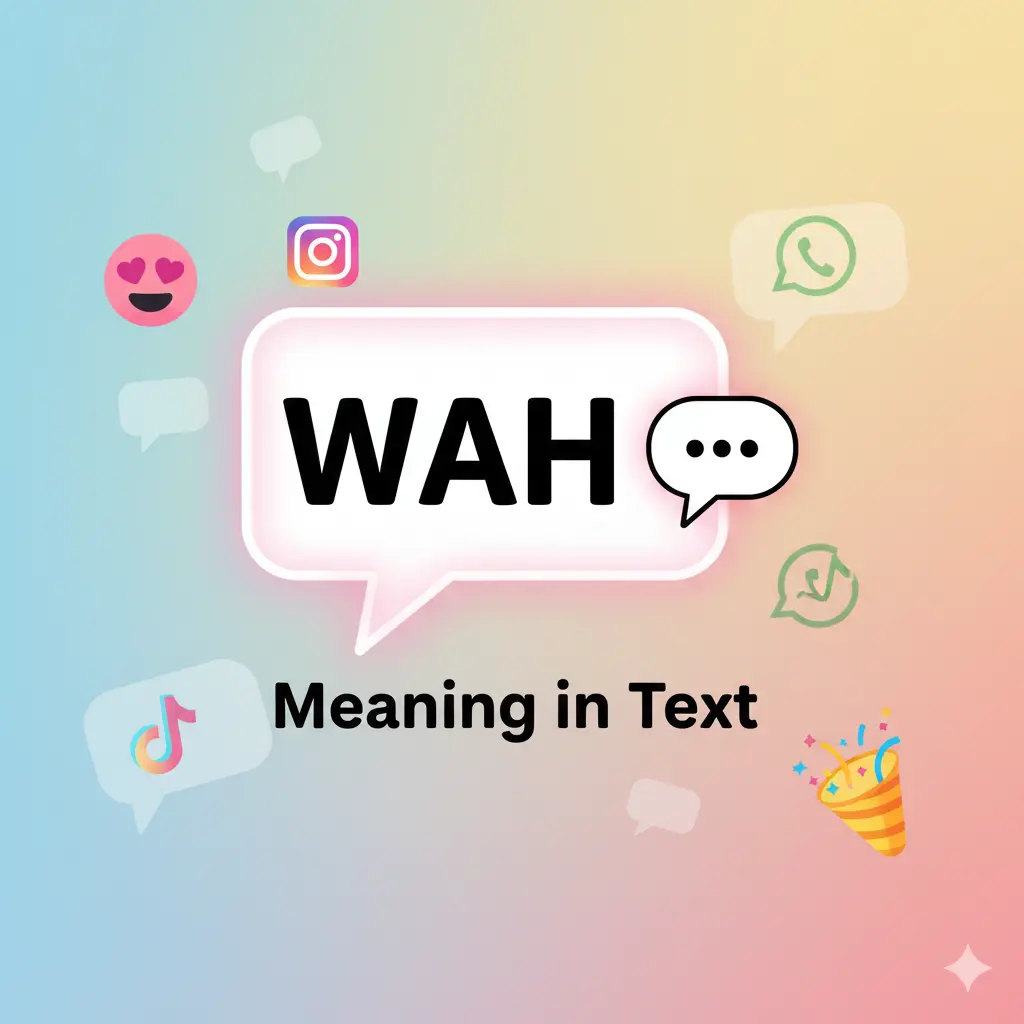 Wah Meaning in Text