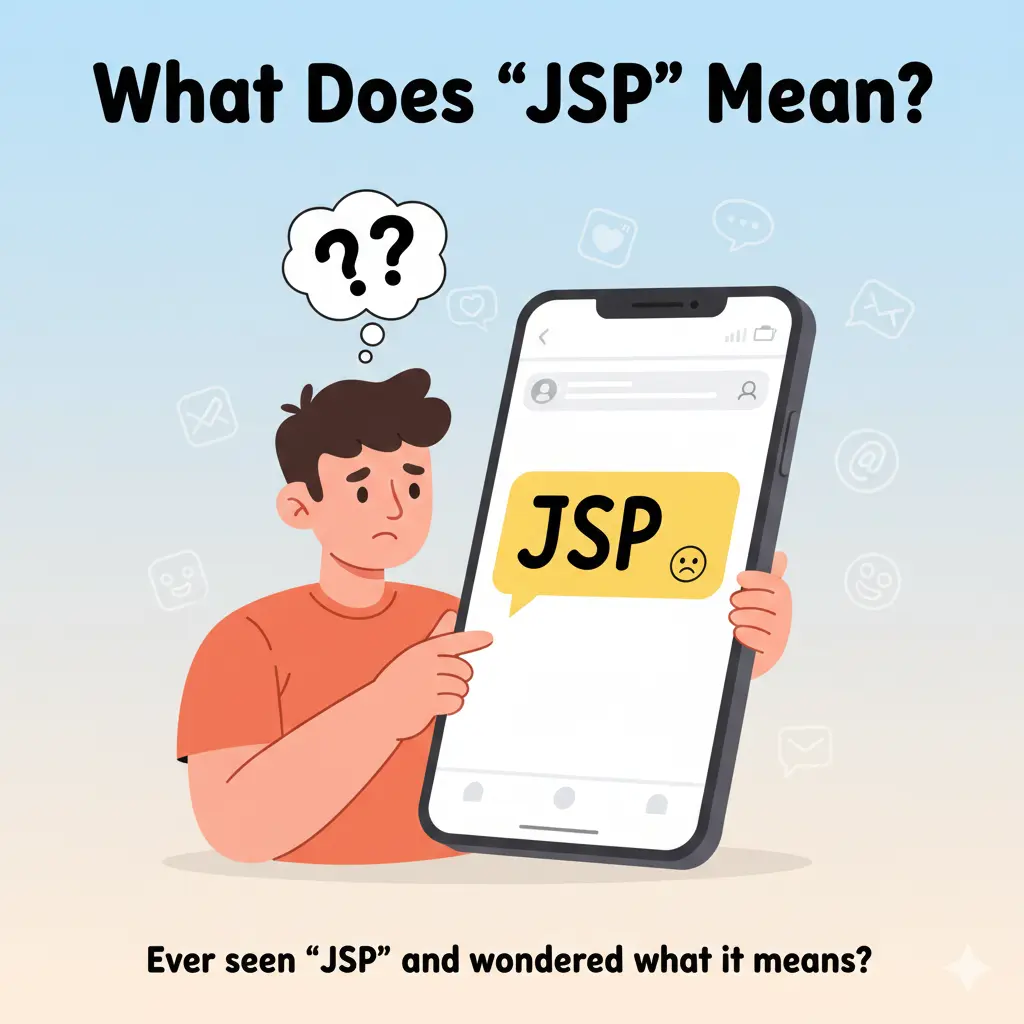 What Does JSP Mean