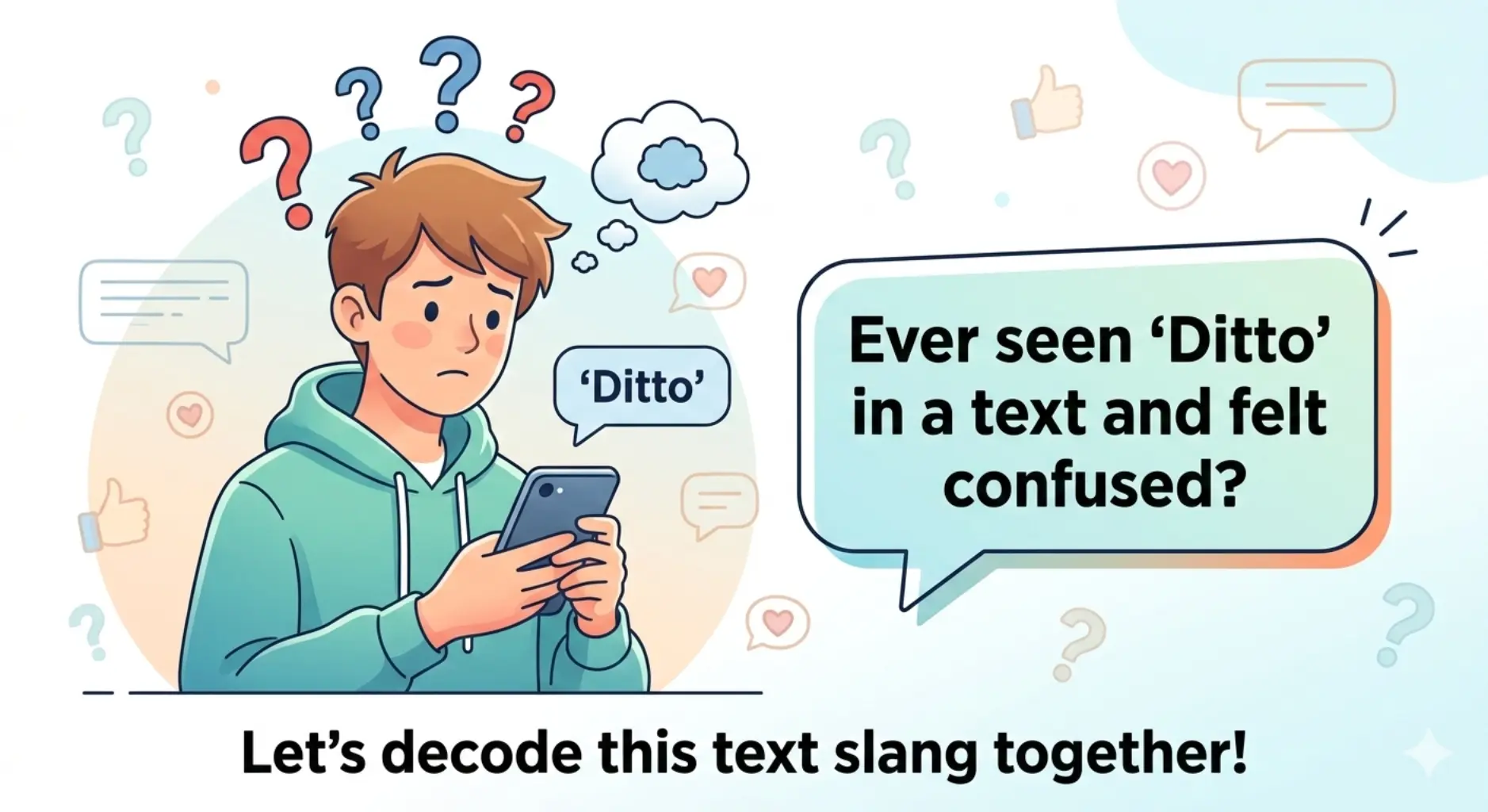 Ditto Mean in Text