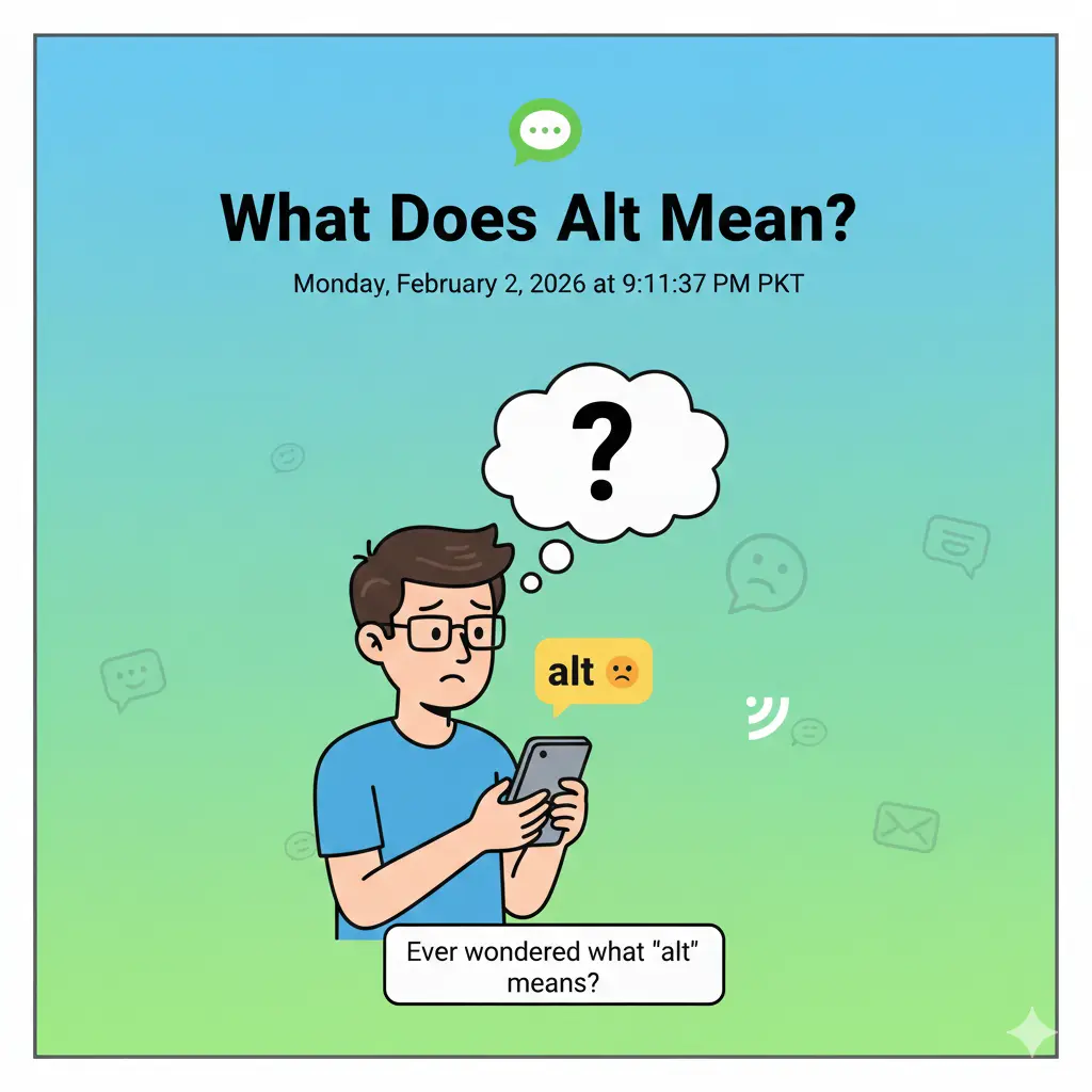 What Does Alt Mean