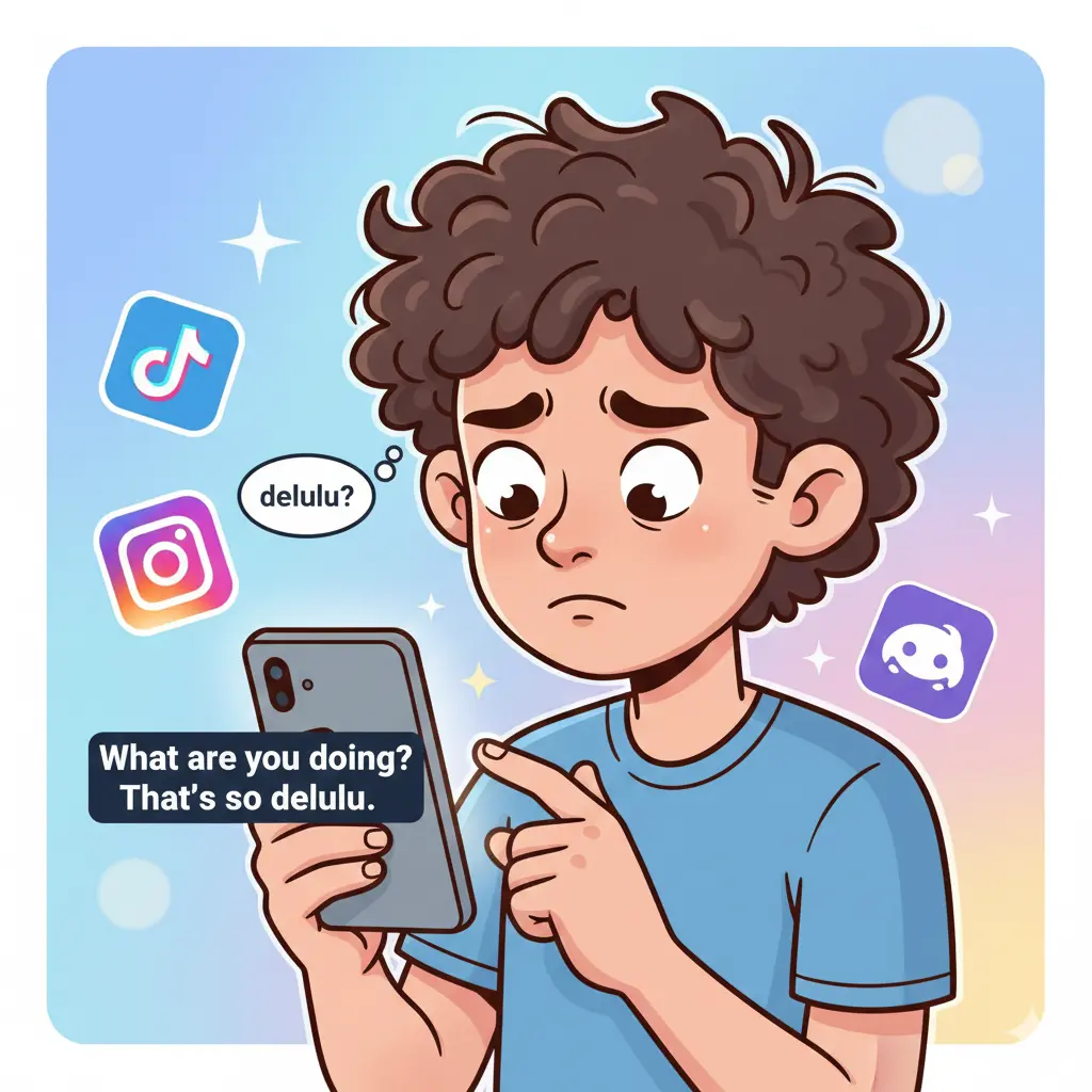 Delulu Meaning in Chat