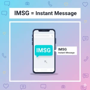 IMSG Mean in Text