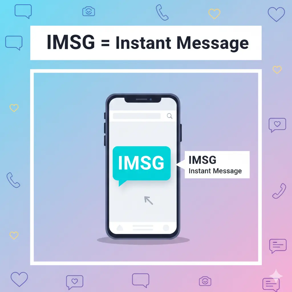 IMSG Mean in Text