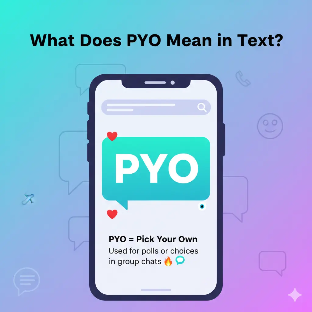 PYO Mean in Text